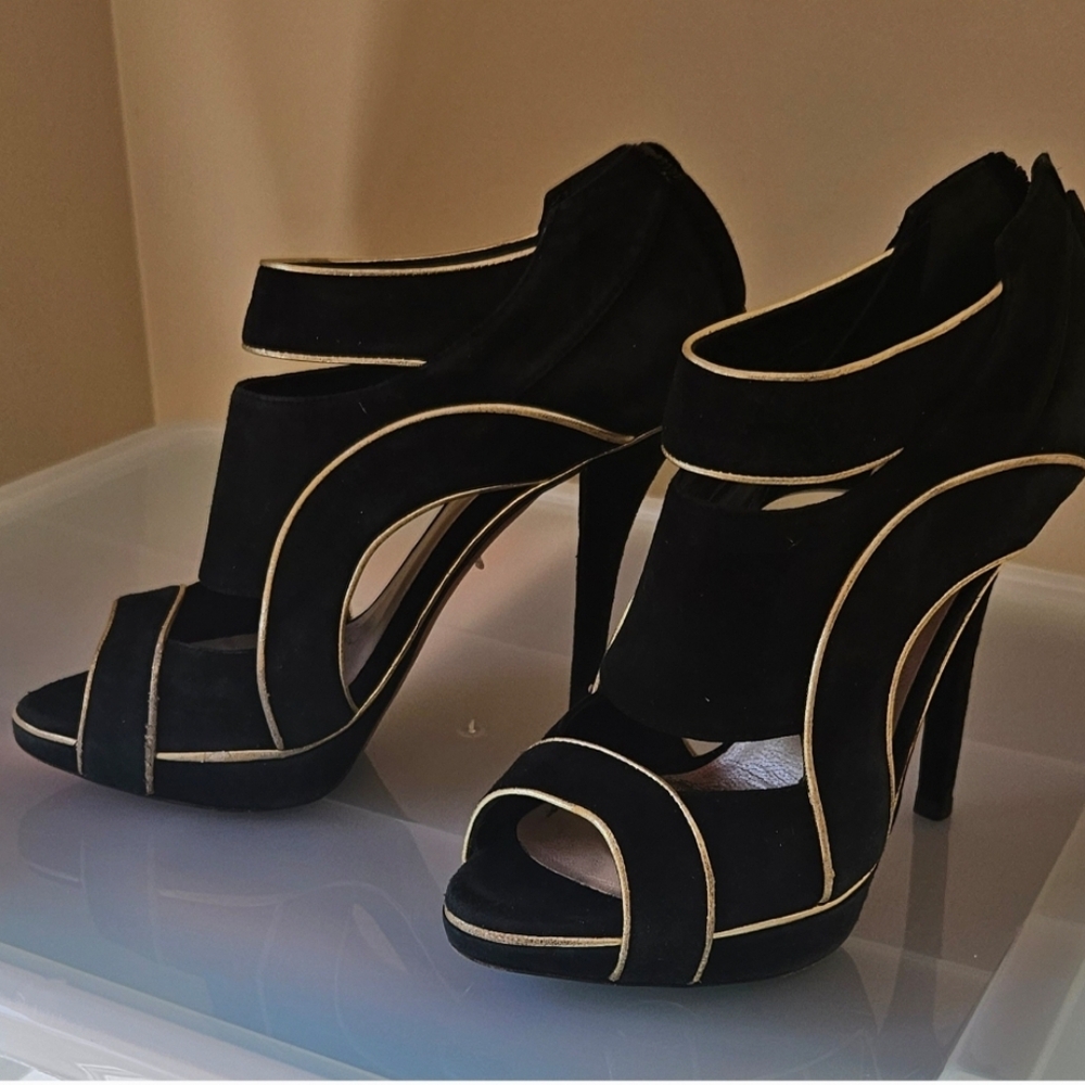 Christian Dior women  platform shoes booties